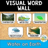 Water on Earth Visual Word Wall