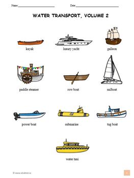 water transport volume 2 ell esl distance learning