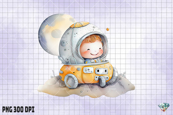 astronaut clip art of baby