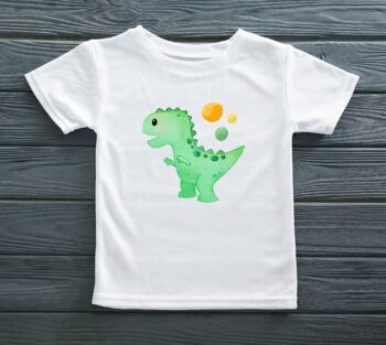 Watercolor Baby Dinosaur Clipart by Tinaxarts | TPT