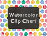 Watercolor Behavior Chart