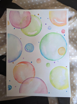 Preview of Watercolor Bubbles