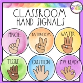 Classroom Hand Signals | Editable | Back to School | Class