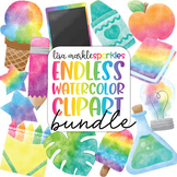 Watercolor Clipart All Access Forever Growing Bundle