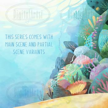 Watercolor Books Clipart by Digitalartsi
