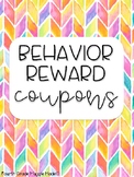 Watercolor Dot Behavior Reward Coupons