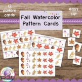 Watercolor Fall Pattern Activity