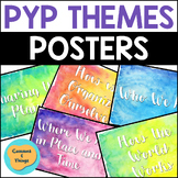 Vibrant Hand-Painted PYP Themes Classroom Posters - Perfec