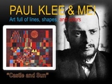 Elementary Art Lesson K: Paul Klee Castle and Sun Watercol