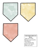 Pastel Watercolor Classroom Banners