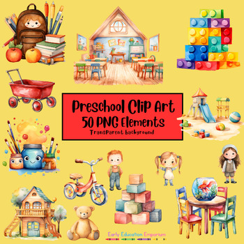 preschool classroom clipart