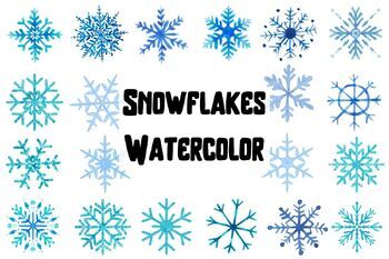 Snowflakes Winter Clipart