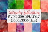 Watercolor Splashes Background Clip Arts - Clip Art for co
