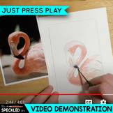 Watercolor Unit Video Demos, Art Lesson Plans , Presentati
