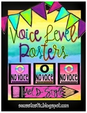 Watercolor Voice Level Posters (Color Splash Series)