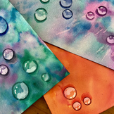 Watercolor Water Droplet Worksheet