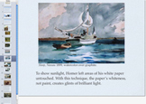 Watercolor Winslow Homer Presentation; Art Critique