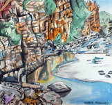 Watercolor and Ink Landscapes