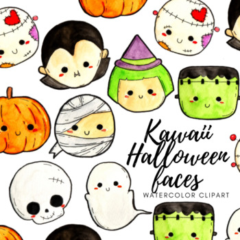 Watercolor Kawaii Art Supplies Clipart Graphic by Writelovely