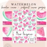 Watercolour Watermelon Diary / Planner / Binder Cover with