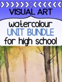 Watercolours BUNDLE - how to lesson and projects