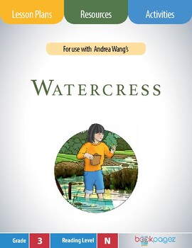 Preview of Watercress Comprehension Lesson Plans, Assessments, and Activities