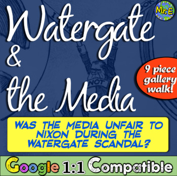 Preview of Watergate and the Media: How was the Watergate Scandal represented in the media?