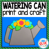 Watering Can Craft Activity and Creative Writing