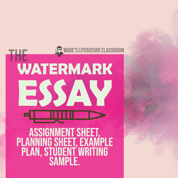 Preview of Watermark Essay Assignment