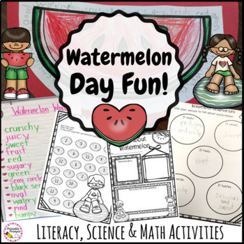 Preview of Watermelon Day Activities