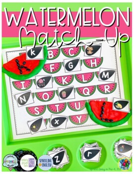 Watermelon Sensory Tray 