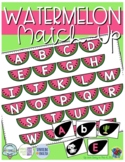 Watermelon ABC Match-up (Sensory Bin Mat)