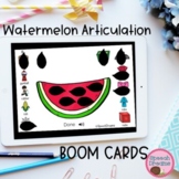 Watermelon Articulation Boom Cards 