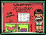 Watermelon Articulation Packet