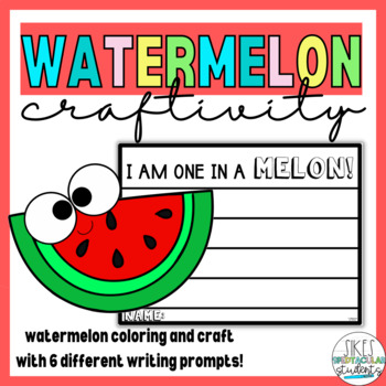 Preview of Watermelon Craftivity