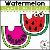 Watermelon Name Craft End of the Year Summer Beach Day Pic