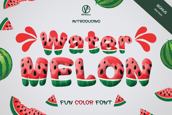 Preview of Watermelon Font