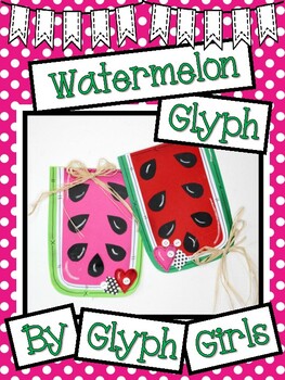 Preview of Watermelon Glyph with Writing Options