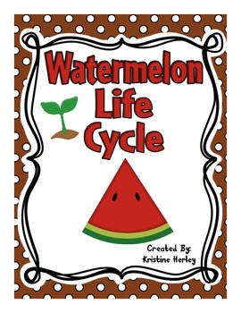 Preview of Watermelon Life Cycle