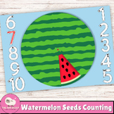 Watermelon Seeds Counting Wheel | Count to 10 Printable Wo