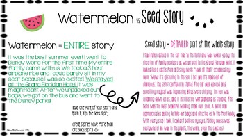 Preview of Watermelon vs. Seed Story