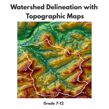 Preview of Watershed Delineation with Topographic Maps