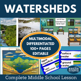 Watersheds and Human Impact Complete 5E Lesson