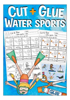 Water Sports in English - Water sport Vocabulary with Pictures 