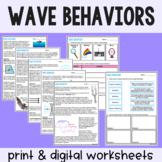 Wave Behaviors - Reading Comprehension Worksheets