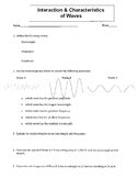 Wave Characteristics & Interaction of Waves