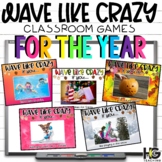 Wave Like Crazy! Stand Up Sit Down! Classroom Games FOR THE YEAR