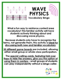 Wave Physics bingo