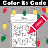 Wave Properties Christmas/Seasonal Color By Number