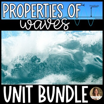 Preview of Wave Properties Unit Bundle - Editable and Google Slides™